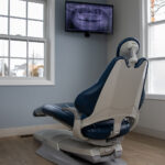 inside of the dental center procedure room